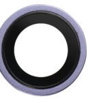 Lentille + contour de caméra violet iPhone 12 Mini – Image 3