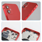 Châssis rouge partiellement équipé avec logo iPhone 12 – Image 7