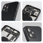 Châssis noir complet avec logo iPhone 12 – Image 3