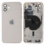 Châssis blanc partiellement équipé avec logo iPhone 12