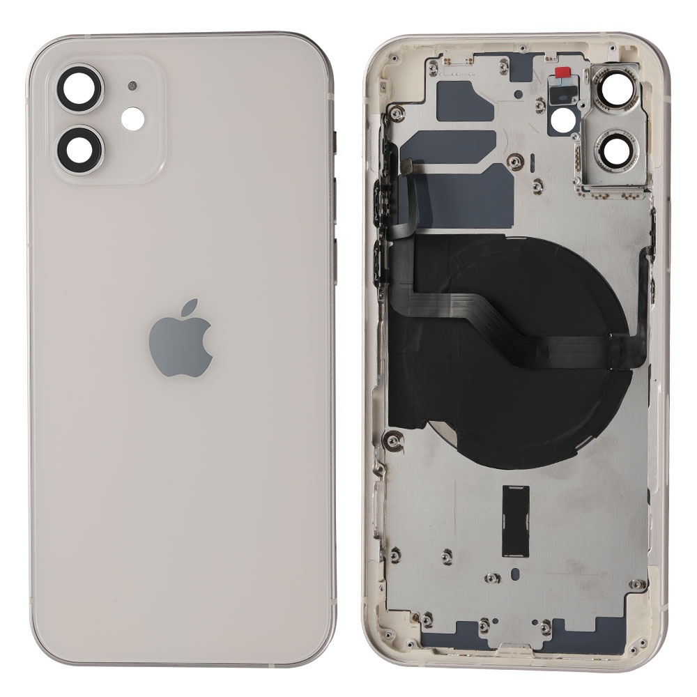 U-05 Châssis blanc partiellement équipé avec logo iPhone 12 – Image 1