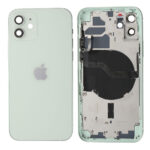 Châssis vert partiellement équipé avec logo iPhone 12