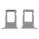 Tiroir catre sim argenté iPhone XS Max