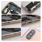 Chassis doré complet avec logo iPhone XS Max – Image 3