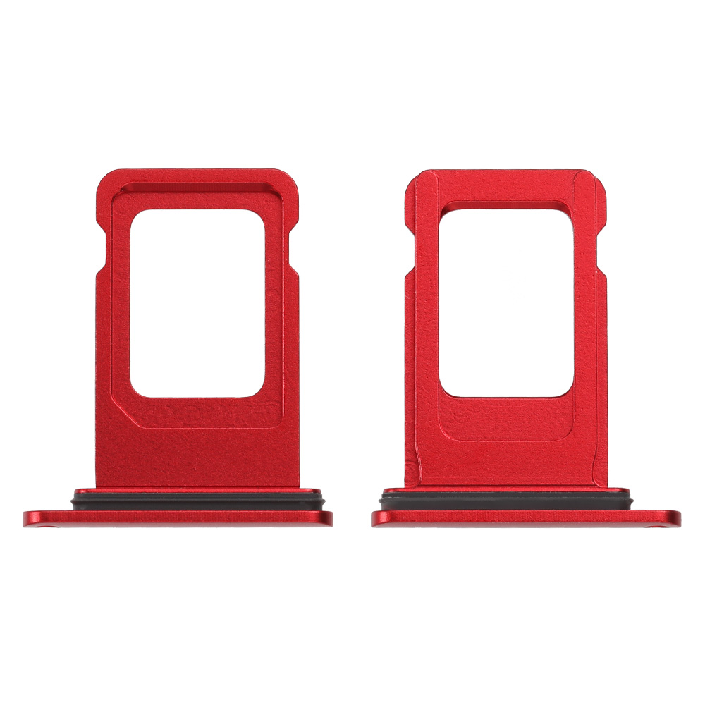 200414Q005 Tiroir carte sim rouge iPhone 11 – Image 1