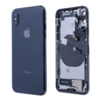 Chassis noir complet avec logo iPhone X