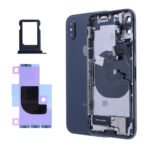 Chassis noir complet avec logo iPhone X – Image 8
