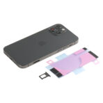 Châssis complet gris avec logo iPhone 12 Pro – Image 9