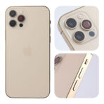 Châssis complet doré avec logo iPhone 12 Pro – Image 5