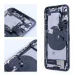 Chassis noir complet avec logo iPhone X – Image 4