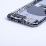 Chassis noir complet avec logo iPhone X – Image 3