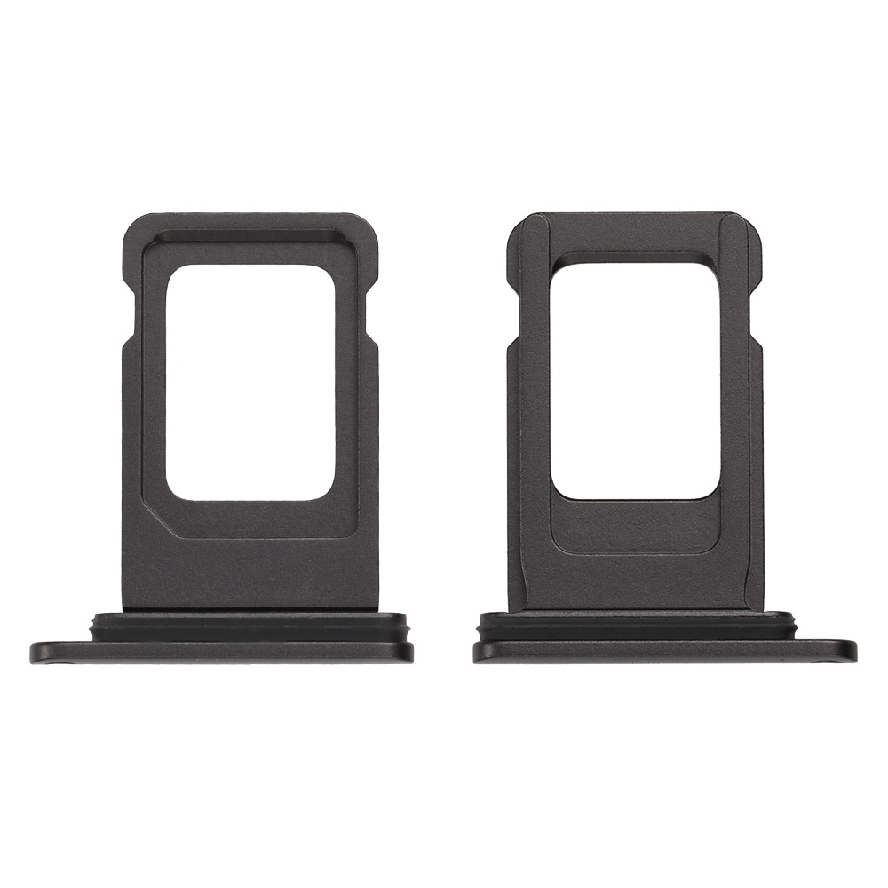 P-01 Tiroir carte sim noire iPhone 11 – Image 1