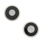 Lentille + cantour de caméra blanc iPhone 13