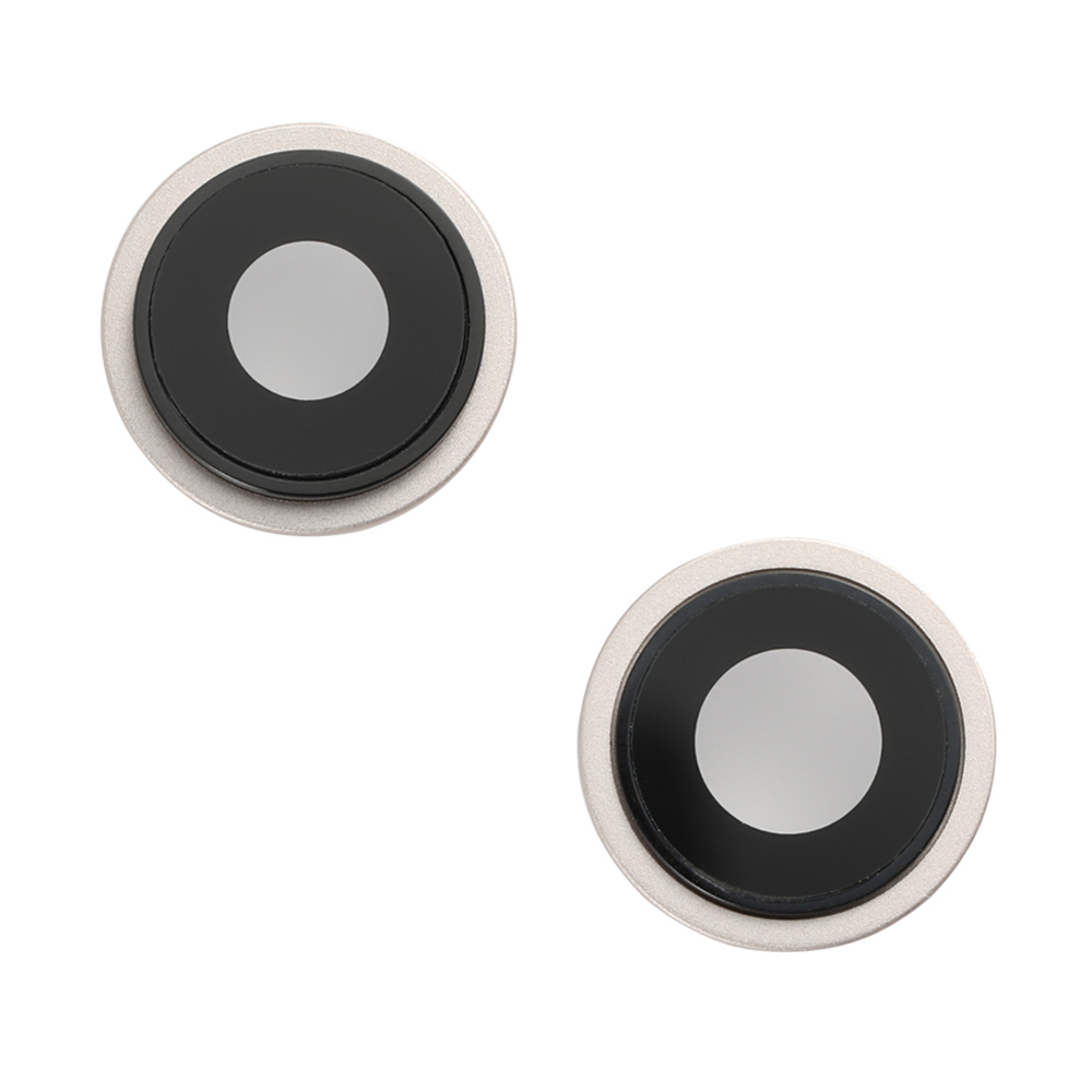 P-02 Lentille + cantour de caméra blanc iPhone 13 – Image 1