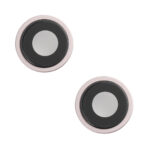 Lentille + cantour de caméra rose iPhone 13