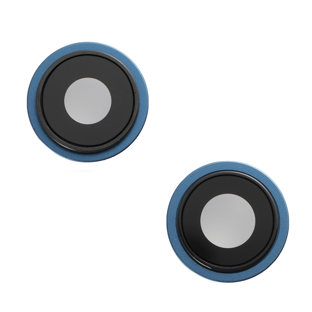 P-05 Lentille + cantour de caméra bleu iPhone 13 mini – Image 1