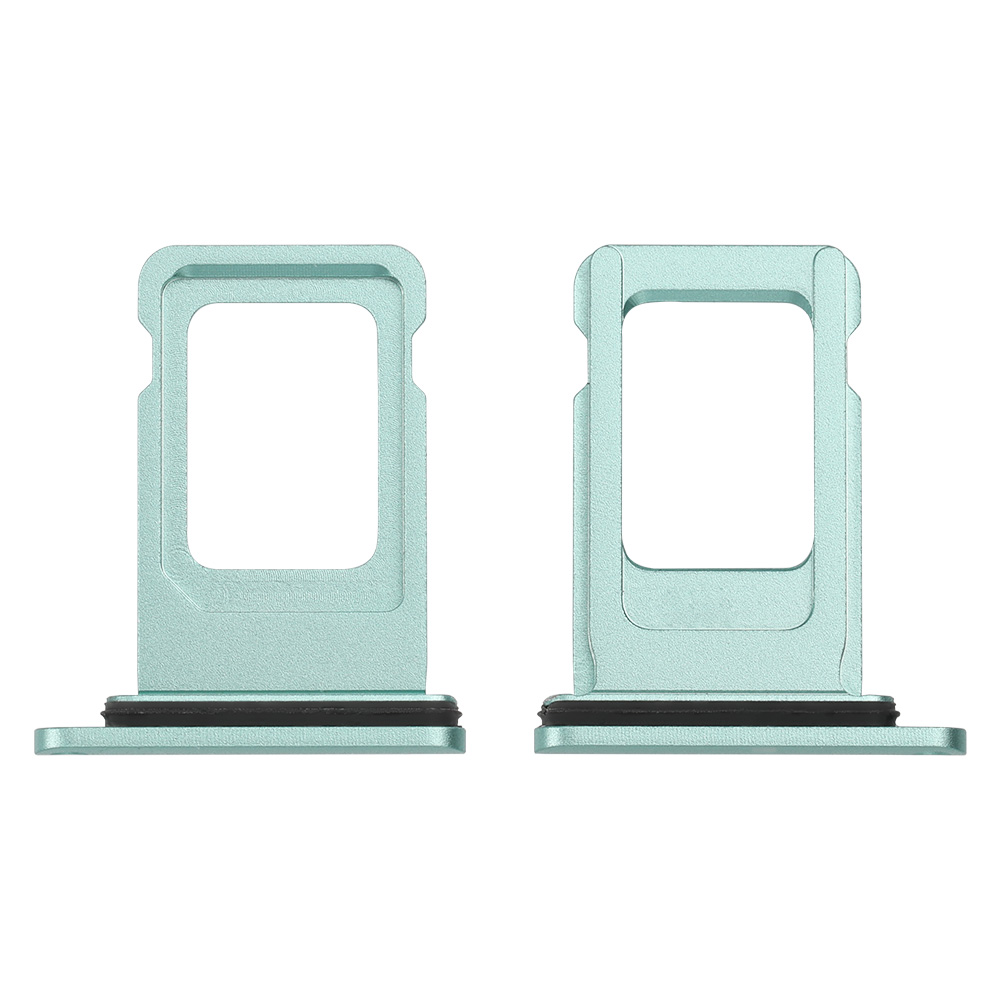 P-06 Tiroir carte sim vert iPhone 11 – Image 1