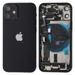 Châssis complet noir avec logo iPhone 12 mini