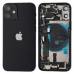 Châssis complet noir avec logo iPhone 12 mini