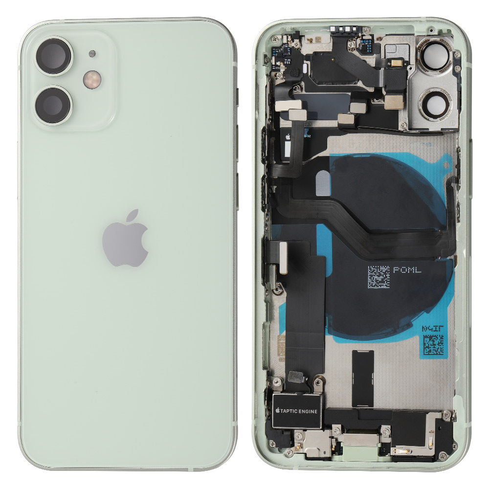 R-15 Châssis complet vert avec logo iPhone 12 mini – Image 1
