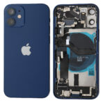 Châssis complet bleu avec logo iPhone 12 mini