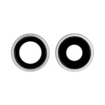 Lentille + cantour de caméra blanc iPhone 11