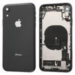 Chassis noir complet avec logo iPhone XR
