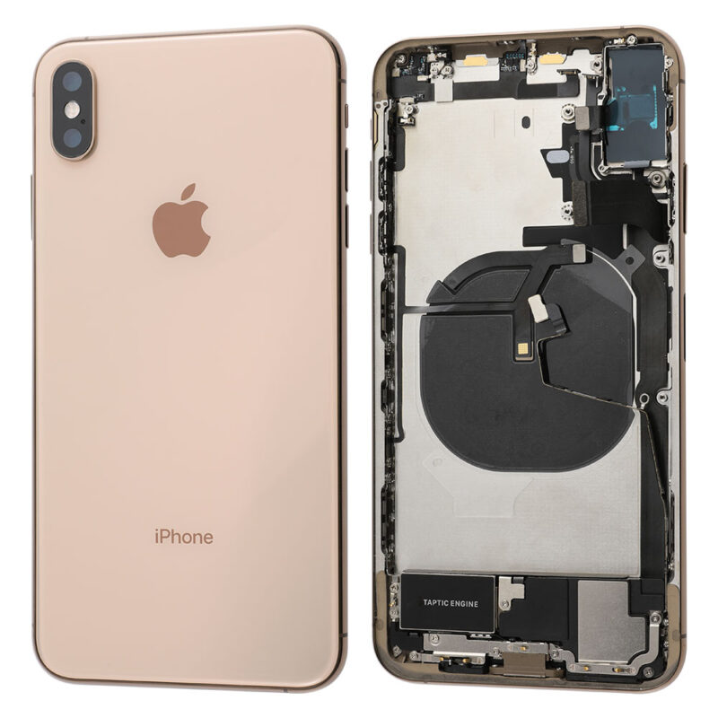 Chassis doré complet avec logo iPhone XS Max