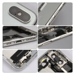 Châssis argenté complet avec logo iPhone XS – Image 4