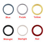 Lentilles + contour de caméra violet iPhone 14 plus – Image 2