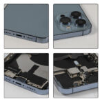 Châssis complet bleu avec logo iPhone 13 Pro – Image 7
