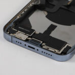 Châssis complet bleu avec logo iPhone 13 Pro – Image 4