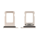 Tiroir carte sim argenté iPhone 14 plus