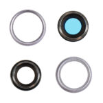 Lentilles + contour de caméra violet iPhone 14 plus