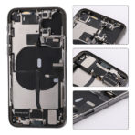 Châssis complet noir avec logo iPhone 11 Pro Max – Image 2