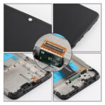 Écran LCD Samsung Galaxy A02s (A025F) avec châssis – Image 3