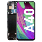 Ecran LCD Samsung Galaxy A40 (A405) avec châssis