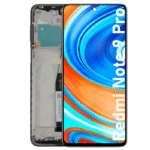 Ecran Complet Redmi Note 9 Pro (avec châssis)